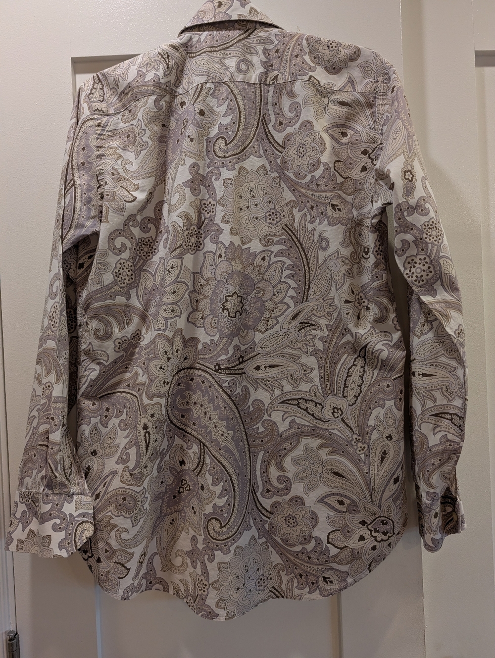 Etro Milano Men's Paisley Shirt,38 - Picture 4 of 8